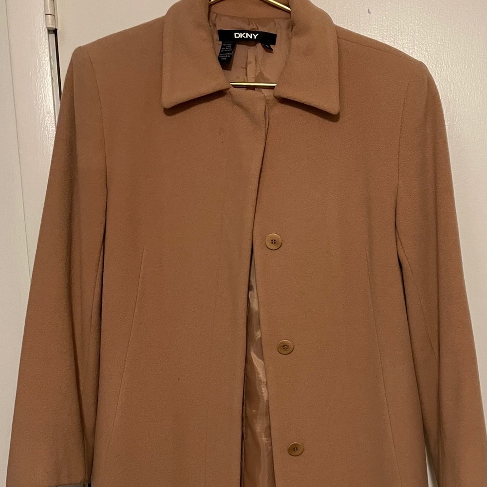 DKNY Wool Coat Size 12